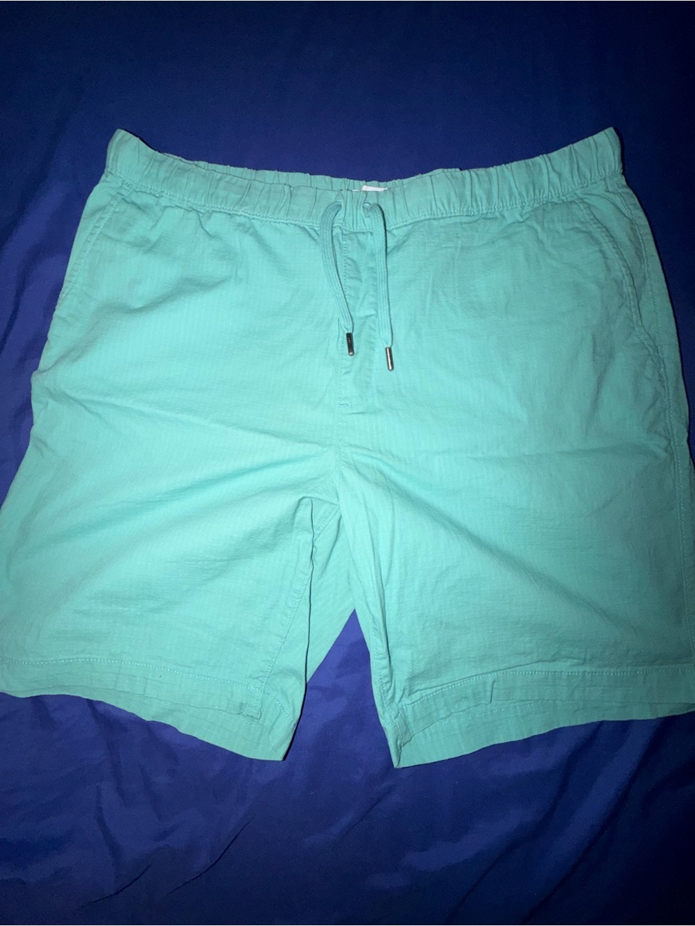 Sonoma Men's Drawstring Athletic Shorts in Aqua Teal Sz40